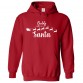 Buddy is off to see Santa Funny Christmas Sleigh Reindeer Kids & Adults Unisex Hoodie